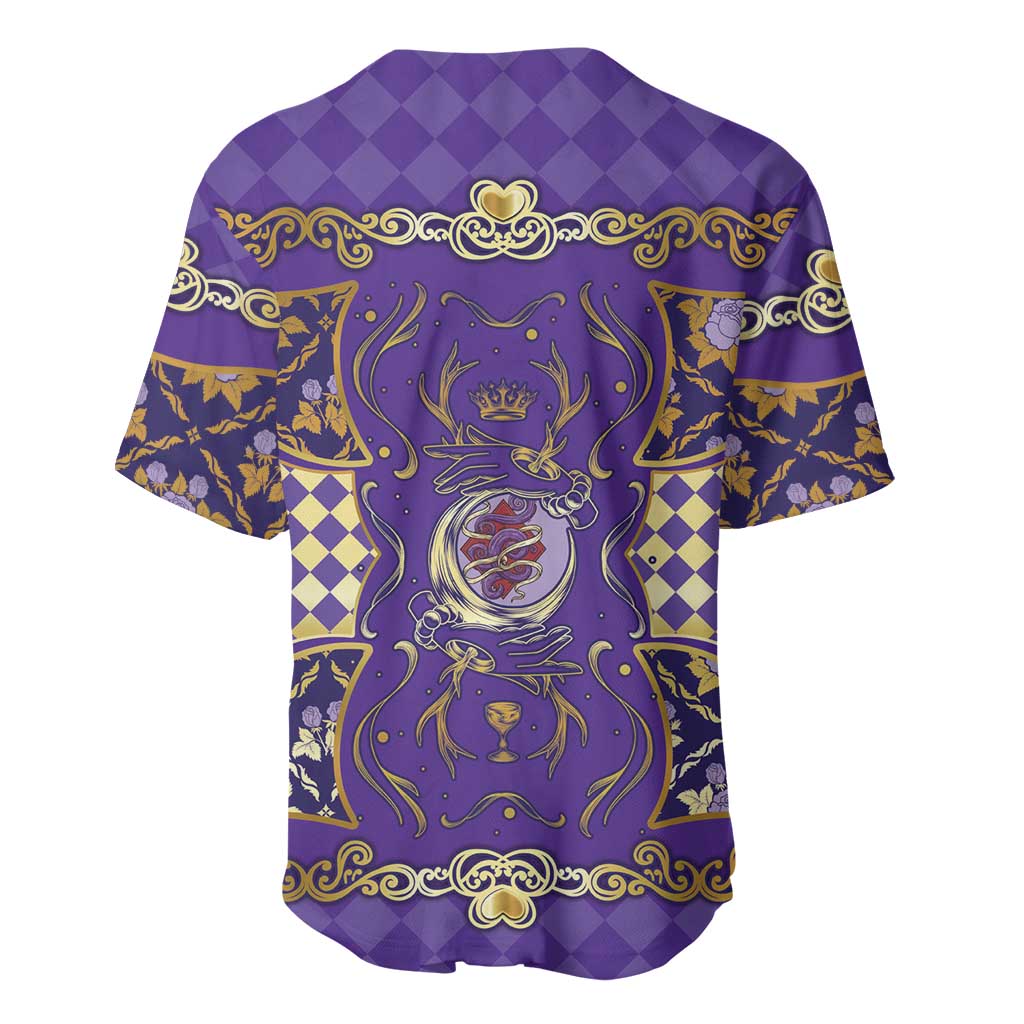 Zodiac Signs Baseball Jersey The Air Element Baroque Diamonds Card