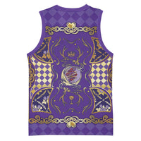 Zodiac Signs Basketball Jersey The Air Element Baroque Diamonds Card