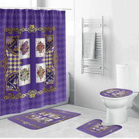 Zodiac Signs Bathroom Set The Air Element Baroque Diamonds Card