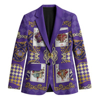 Zodiac Signs Blazer The Air Element Baroque Diamonds Card