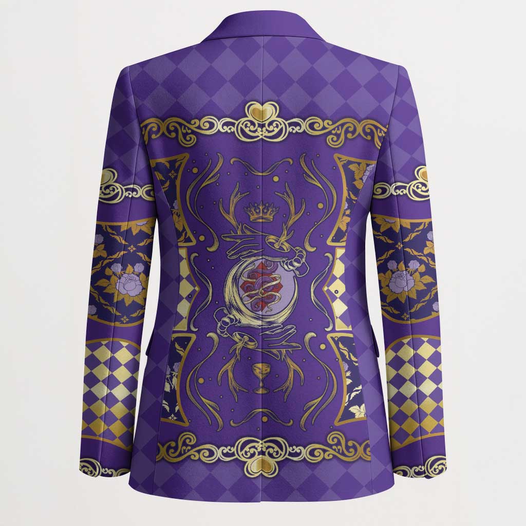 Zodiac Signs Blazer The Air Element Baroque Diamonds Card