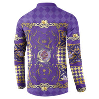 Zodiac Signs Button Sweatshirt The Air Element Baroque Diamonds Card