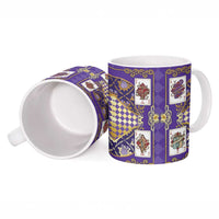 Zodiac Signs Ceramic Mug The Air Element Baroque Diamonds Card