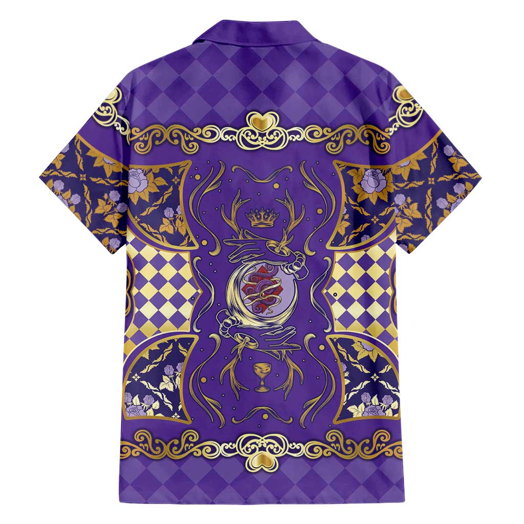 Zodiac Signs Family Matching Mermaid Dress and Hawaiian Shirt The Air Element Baroque Diamonds Card