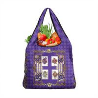Zodiac Signs Grocery Bag The Air Element Baroque Diamonds Card