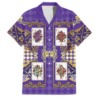 Zodiac Signs Hawaiian Shirt The Air Element Baroque Diamonds Card