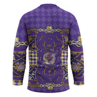 Zodiac Signs Hockey Jersey The Air Element Baroque Diamonds Card