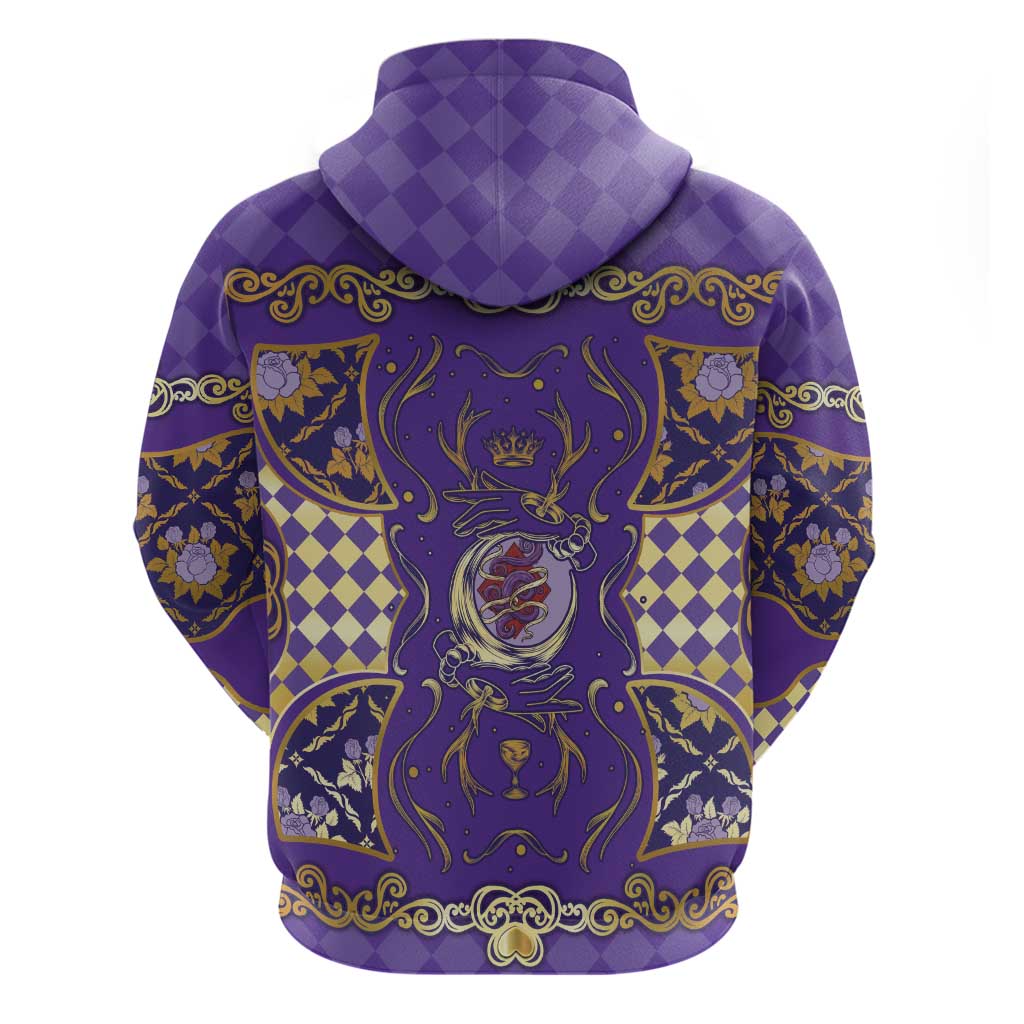Zodiac Signs Hoodie The Air Element Baroque Diamonds Card