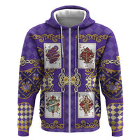 Zodiac Signs Hoodie The Air Element Baroque Diamonds Card
