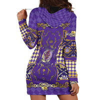 Zodiac Signs Hoodie Dress The Air Element Baroque Diamonds Card