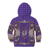 Zodiac Signs Kid Hoodie The Air Element Baroque Diamonds Card