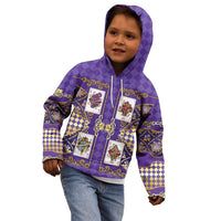 Zodiac Signs Kid Hoodie The Air Element Baroque Diamonds Card