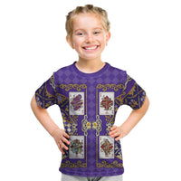 Zodiac Signs Kid T Shirt The Air Element Baroque Diamonds Card