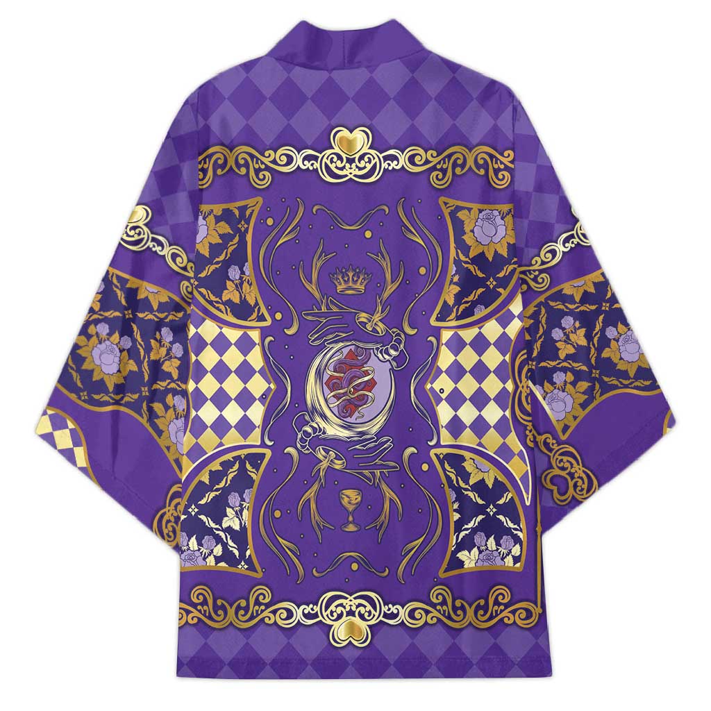 Zodiac Signs Kimono The Air Element Baroque Diamonds Card