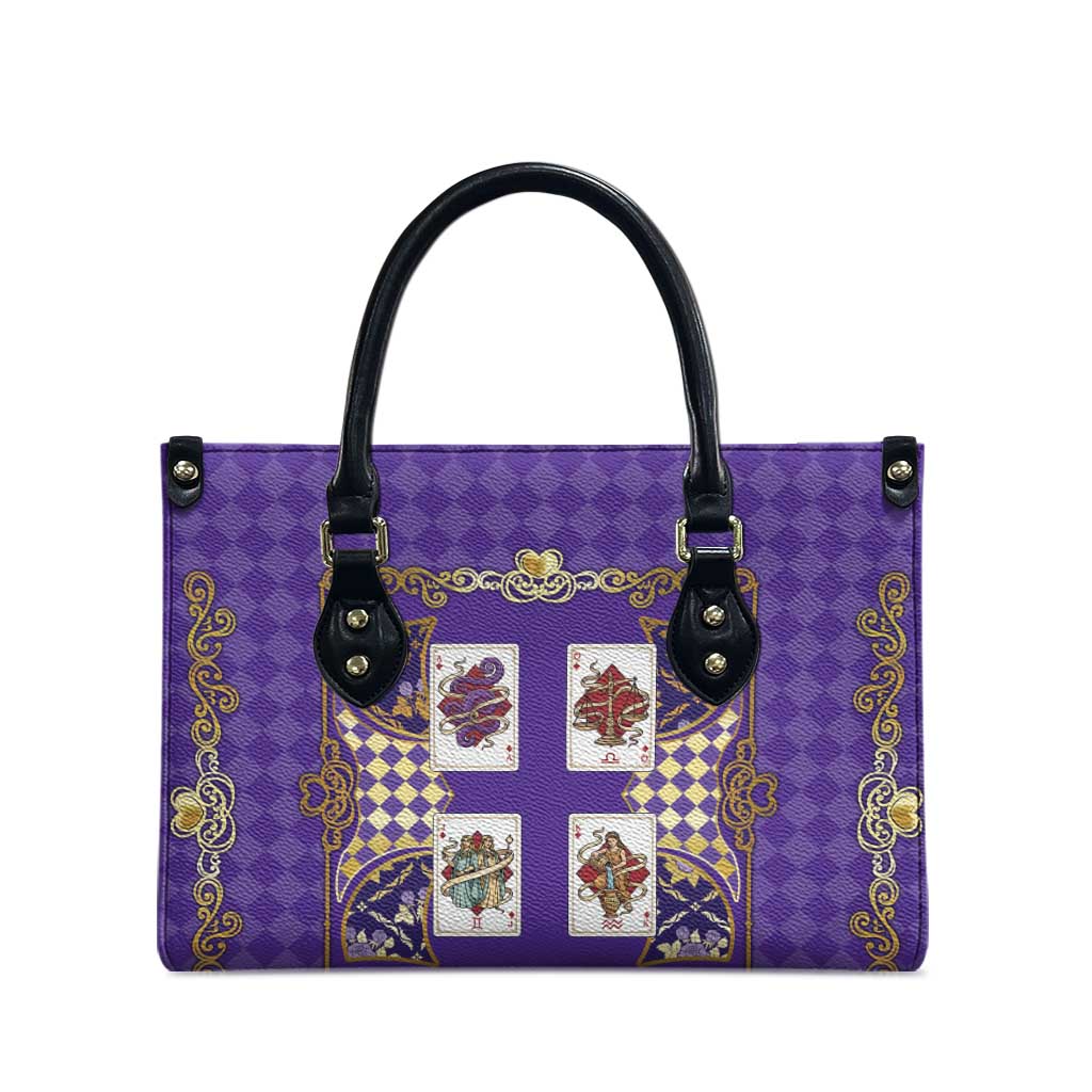 Zodiac Signs Leather Bag The Air Element Baroque Diamonds Card