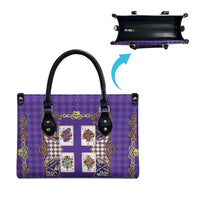 Zodiac Signs Leather Bag The Air Element Baroque Diamonds Card