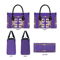 Zodiac Signs Leather Bag The Air Element Baroque Diamonds Card
