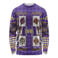 Zodiac Signs Long Sleeve Shirt The Air Element Baroque Diamonds Card