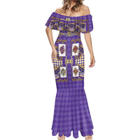 Zodiac Signs Mermaid Dress The Air Element Baroque Diamonds Card