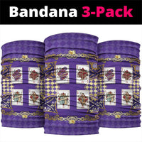 Zodiac Signs Neck Gaiter The Air Element Baroque Diamonds Card