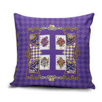 Zodiac Signs Pillow Cover The Air Element Baroque Diamonds Card