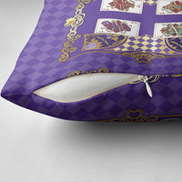 Zodiac Signs Pillow Cover The Air Element Baroque Diamonds Card