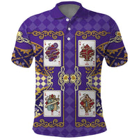 Zodiac Signs Polo Shirt The Air Element Baroque Diamonds Card