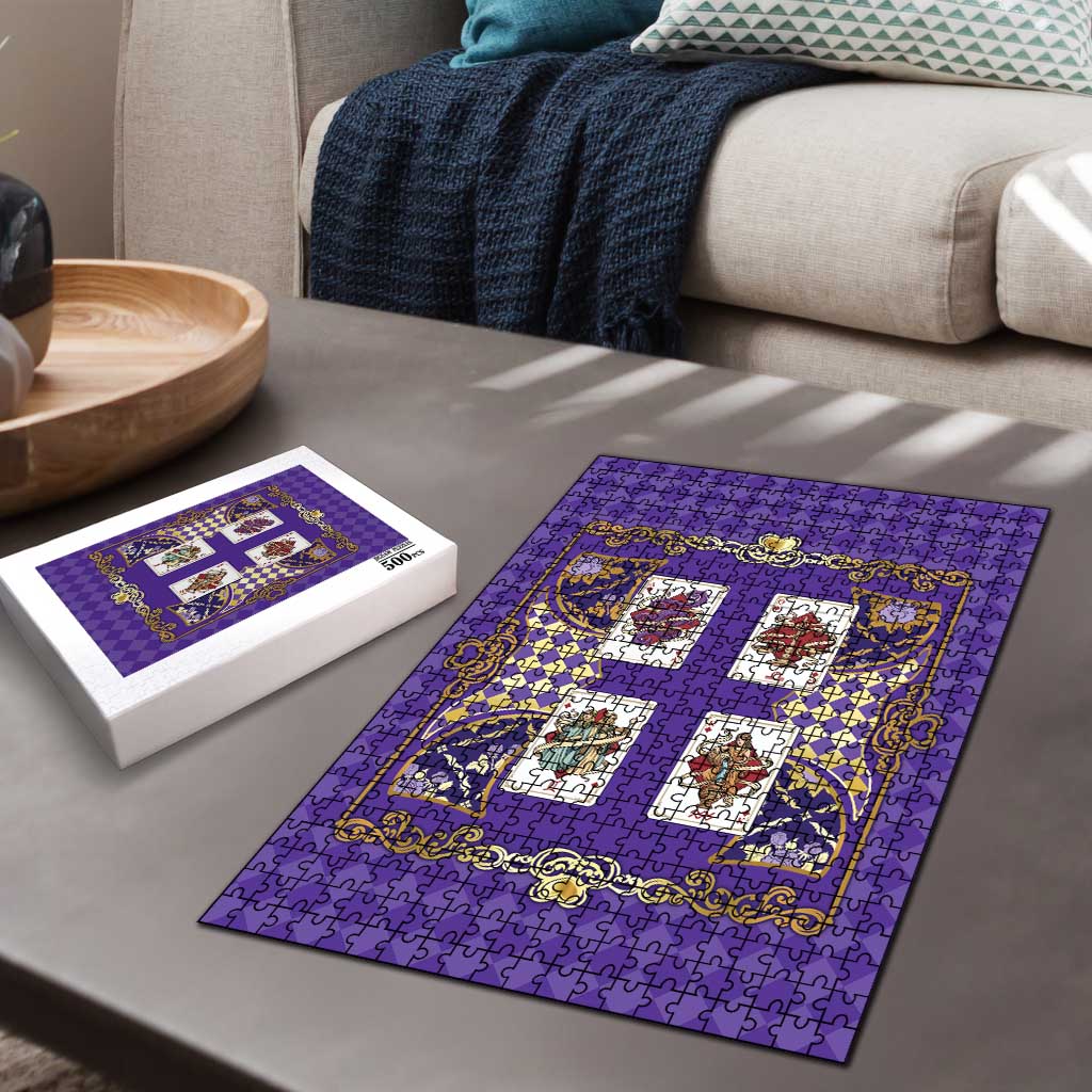 Zodiac Signs Puzzle The Air Element Baroque Diamonds Card