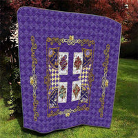 Zodiac Signs Quilt The Air Element Baroque Diamonds Card