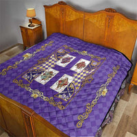 Zodiac Signs Quilt The Air Element Baroque Diamonds Card