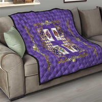 Zodiac Signs Quilt The Air Element Baroque Diamonds Card