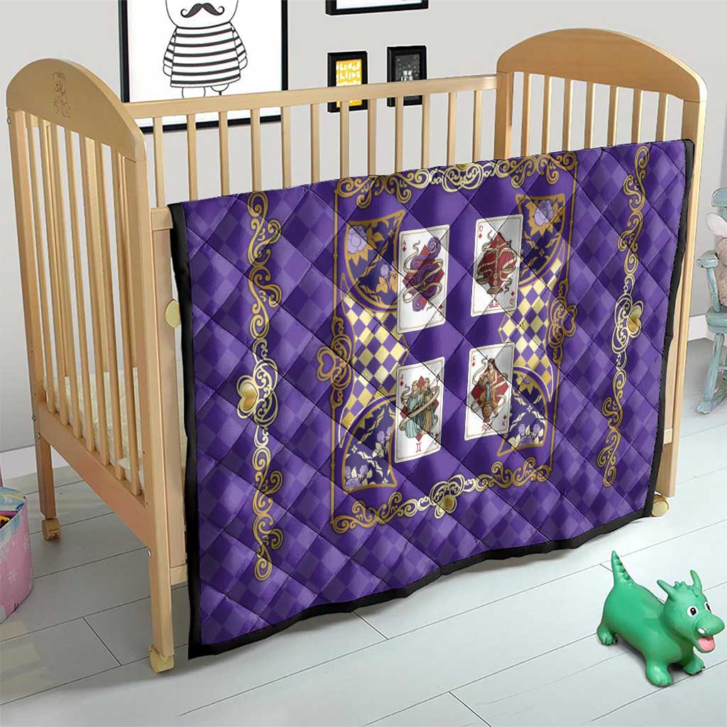 Zodiac Signs Quilt The Air Element Baroque Diamonds Card