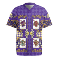 Zodiac Signs Rugby Jersey The Air Element Baroque Diamonds Card