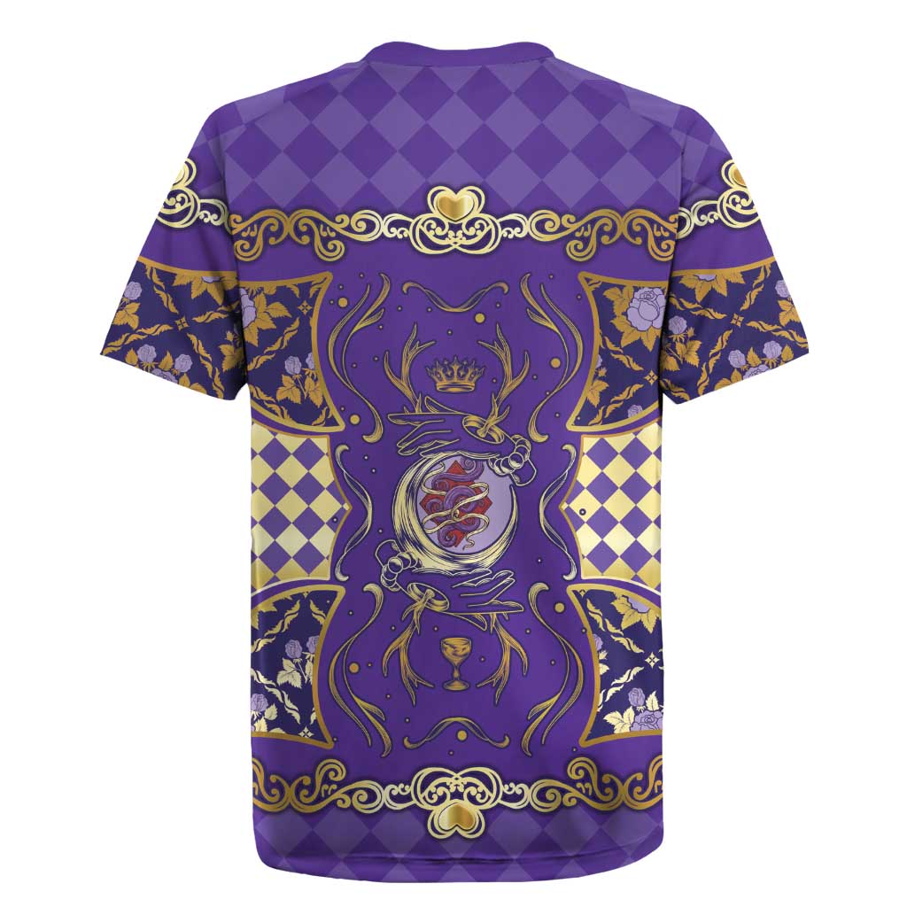 Zodiac Signs Rugby Jersey The Air Element Baroque Diamonds Card