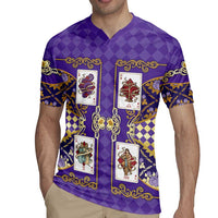 Zodiac Signs Rugby Jersey The Air Element Baroque Diamonds Card