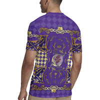 Zodiac Signs Rugby Jersey The Air Element Baroque Diamonds Card