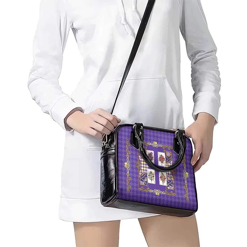 Zodiac Signs Shoulder Handbag The Air Element Baroque Diamonds Card
