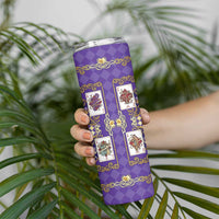 Zodiac Signs Skinny Tumbler The Air Element Baroque Diamonds Card