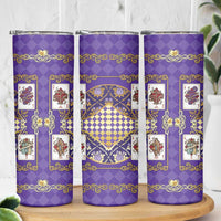 Zodiac Signs Skinny Tumbler The Air Element Baroque Diamonds Card