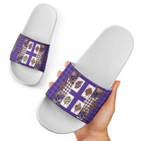 Zodiac Signs Slide Sandals The Air Element Baroque Diamonds Card