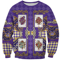 Zodiac Signs Sweatshirt The Air Element Baroque Diamonds Card