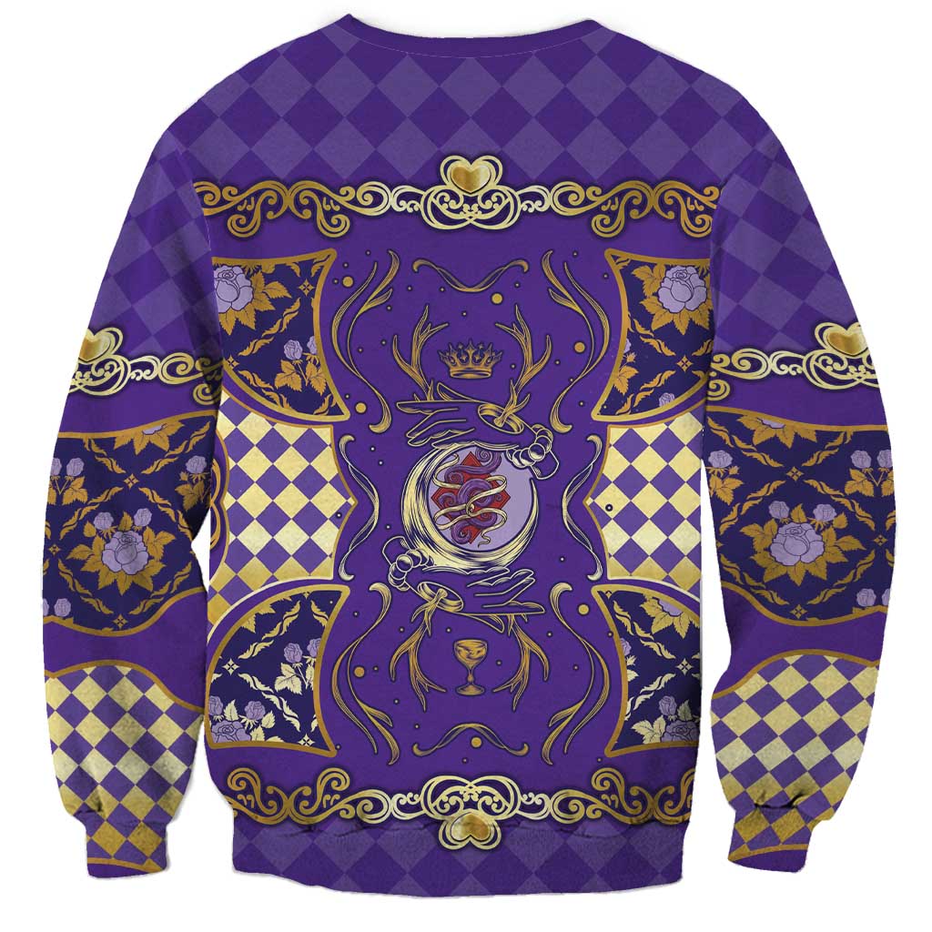 Zodiac Signs Sweatshirt The Air Element Baroque Diamonds Card