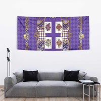 Zodiac Signs Tapestry The Air Element Baroque Diamonds Card