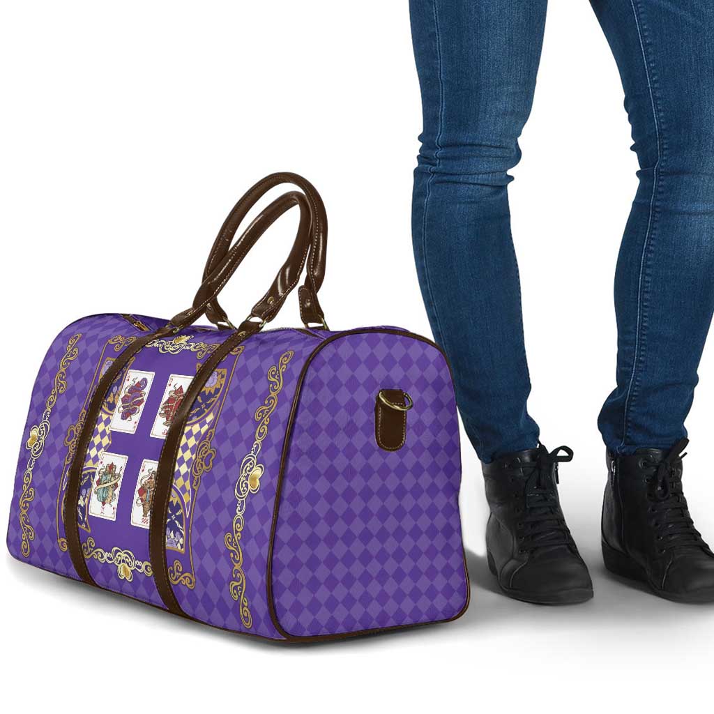 Zodiac Signs Travel Bag The Air Element Baroque Diamonds Card
