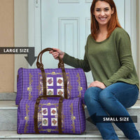 Zodiac Signs Travel Bag The Air Element Baroque Diamonds Card