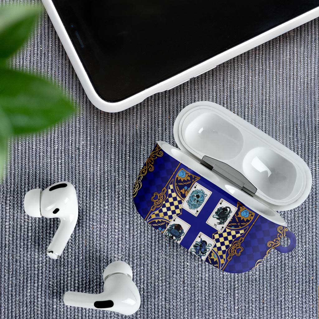 Zodiac Signs AirPods Case The Water Element Baroque Clubs Card