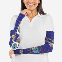 Zodiac Signs Arm Sleeves The Water Element Baroque Clubs Card