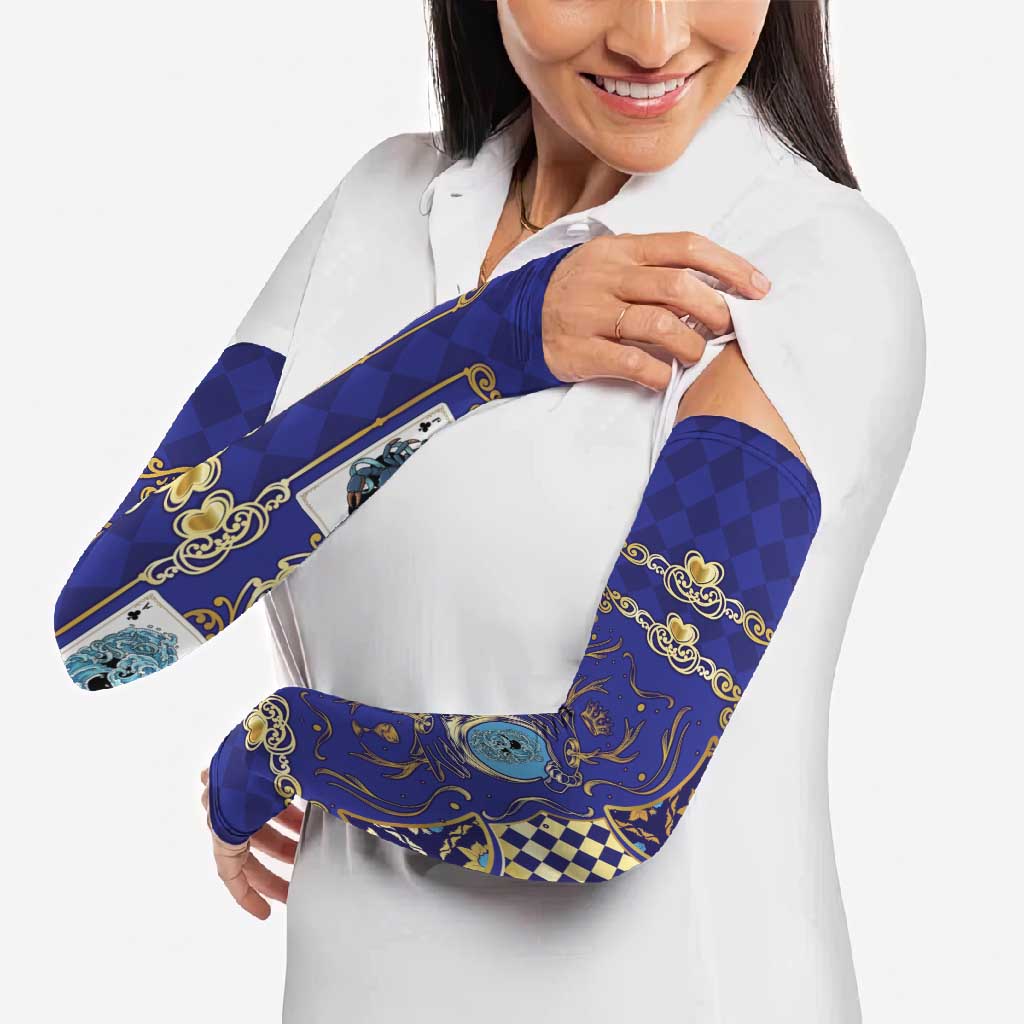 Zodiac Signs Arm Sleeves The Water Element Baroque Clubs Card