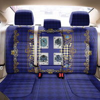 Zodiac Signs Back Car Seat Cover The Water Element Baroque Clubs Card