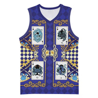 Zodiac Signs Basketball Jersey The Water Element Baroque Clubs Card